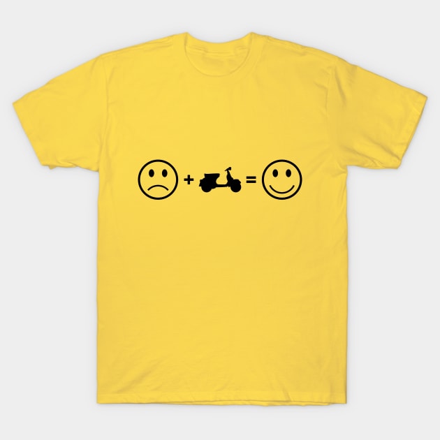 Scooter Happiness T-Shirt by Skatee